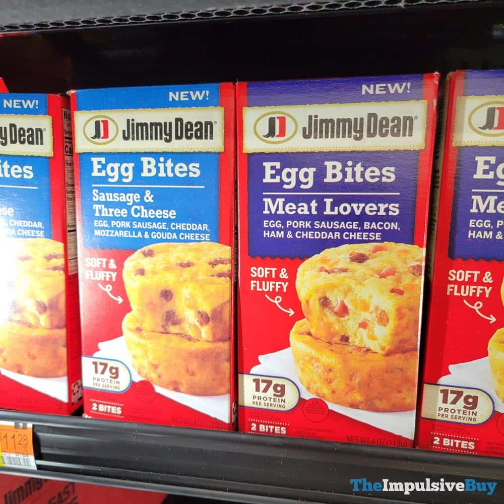 SPOTTED Jimmy Dean Egg Bites (Sausage & Three Cheese and Meat Lovers