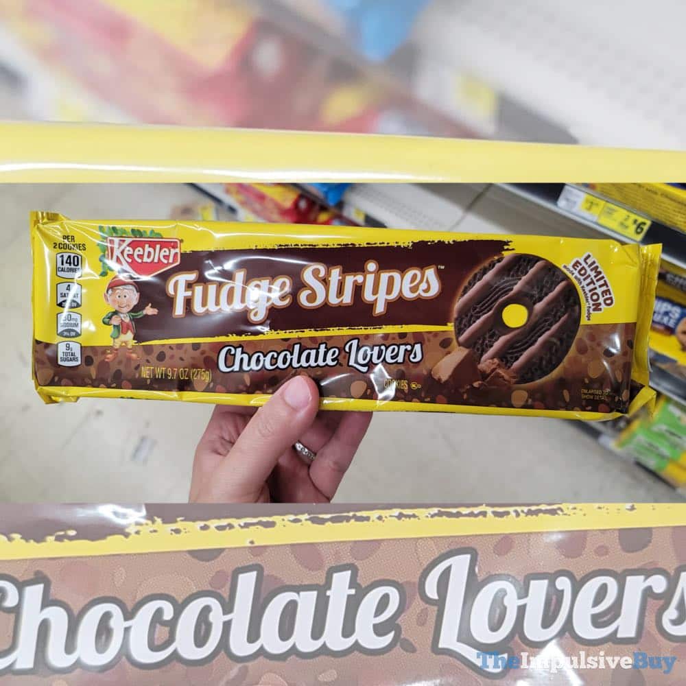 SPOTTED Keebler Limited Edition Chocolate Lovers Fudge Stripes The