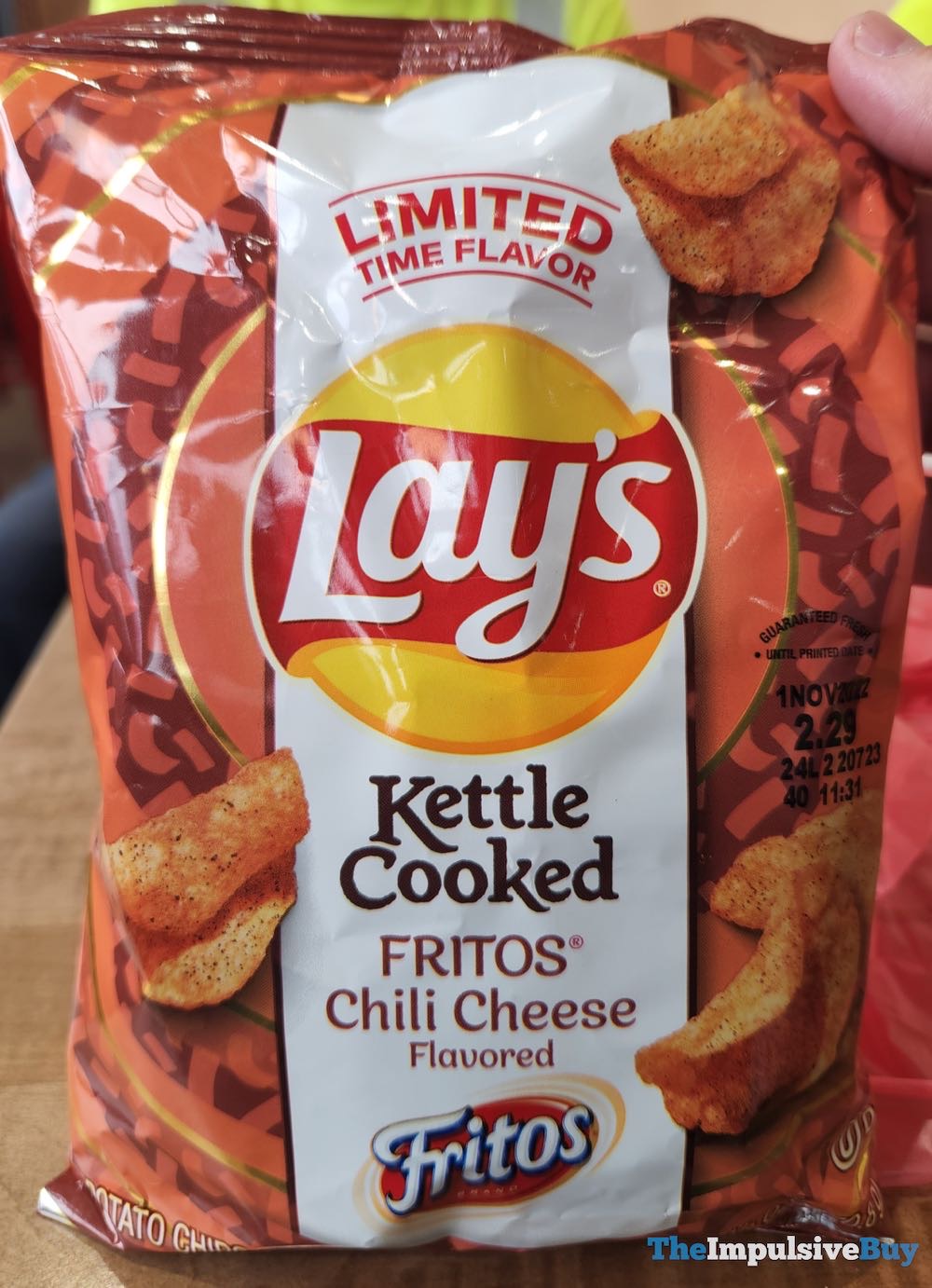 SPOTTED Lay's Kettle Cooked Fritos Chili Cheese Potato Chips The