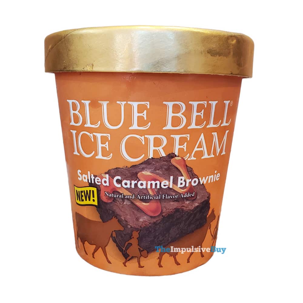 REVIEW Blue Bell Salted Caramel Brownie Ice Cream The Impulsive Buy