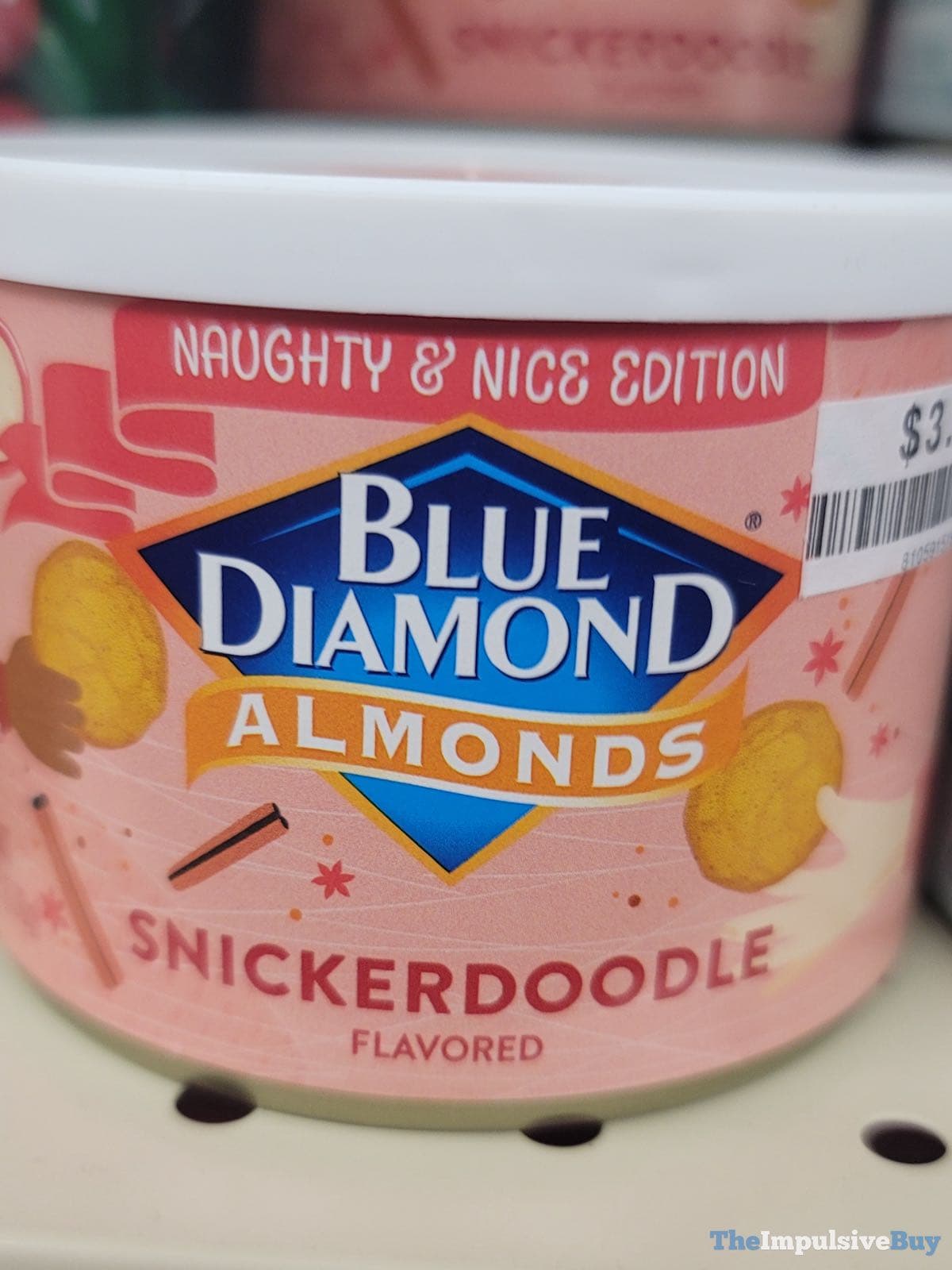 SPOTTED Blue Diamond Snickerdoodle and Peppermint Cocoa Almonds The
