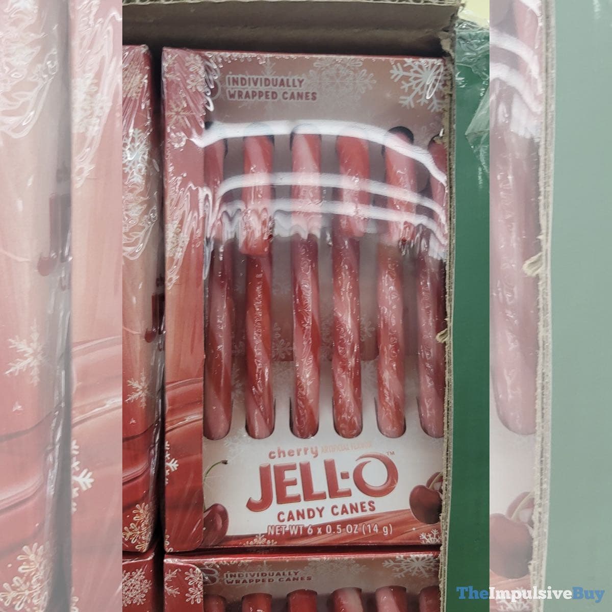 SPOTTED Cherry Jello Candy Canes The Impulsive Buy