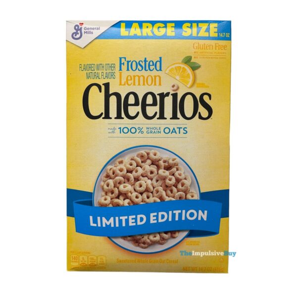 REVIEW Limited Edition Frosted Lemon Cheerios The Impulsive Buy