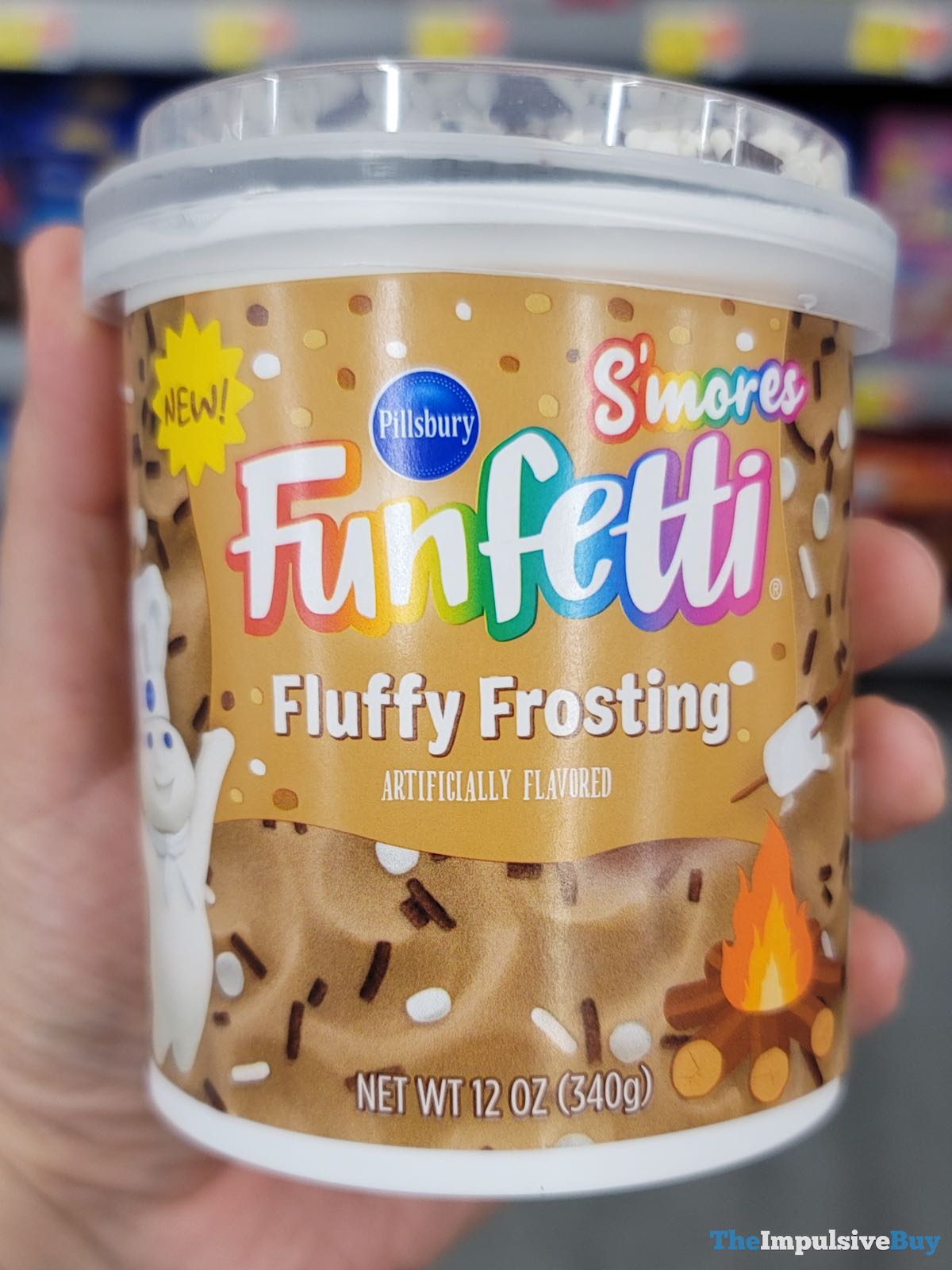 SPOTTED Pillsbury Funfetti S'mores Fluffy Frosting The Impulsive Buy