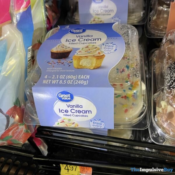 SPOTTED Great Value Ice Cream Filled Cupcakes The Impulsive Buy