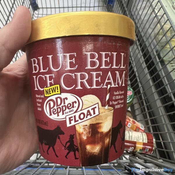 SPOTTED Blue Bell Dr Pepper Float Ice Cream The Impulsive Buy