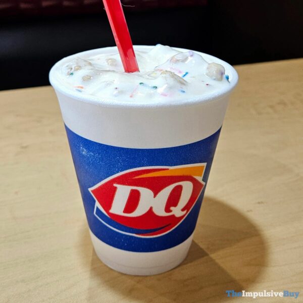 REVIEW Dairy Queen Cake Batter Cookie Dough Blizzard The Impulsive Buy