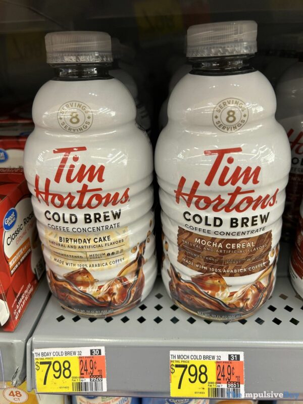 SPOTTED Tim Hortons Cold Brew Coffee Concentrate The Impulsive Buy