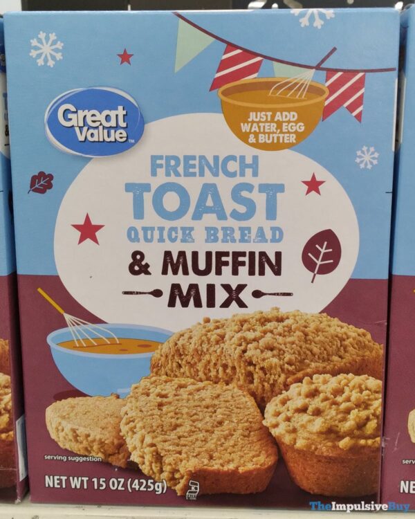 SPOTTED Great Value French Toast Quick Bread & Muffin Mix The