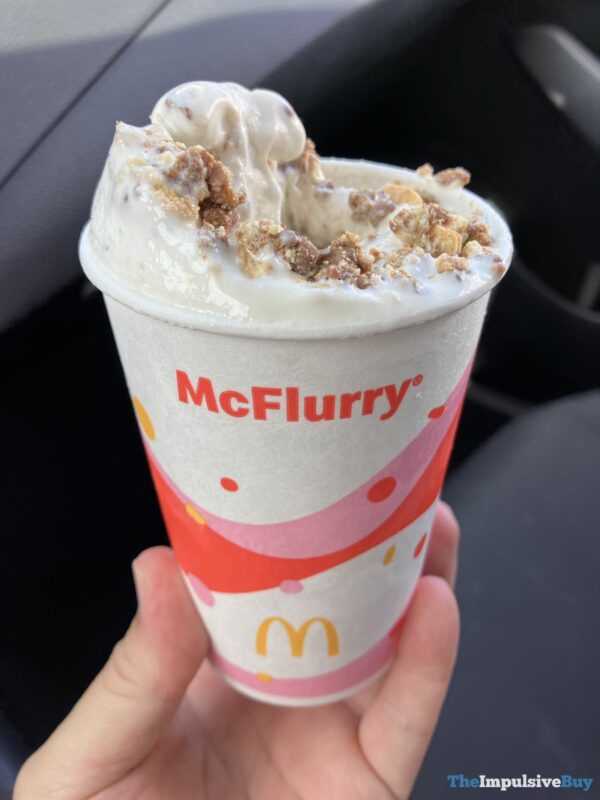 REVIEW McDonald's Peanut Butter Crunch McFlurry The Impulsive Buy
