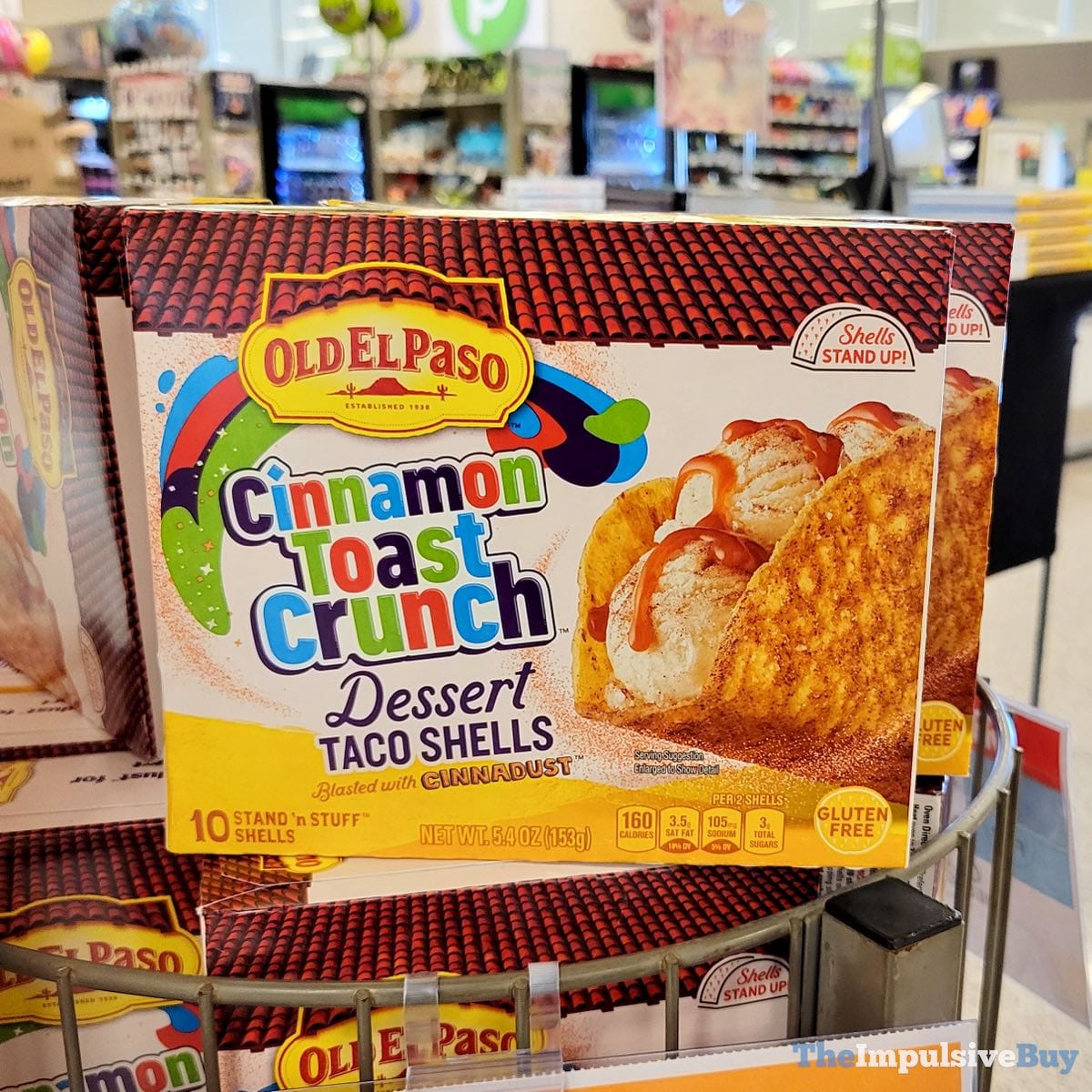 SPOTTED Old El Paso Cinnamon Toast Crunch Dessert Taco Shells The
