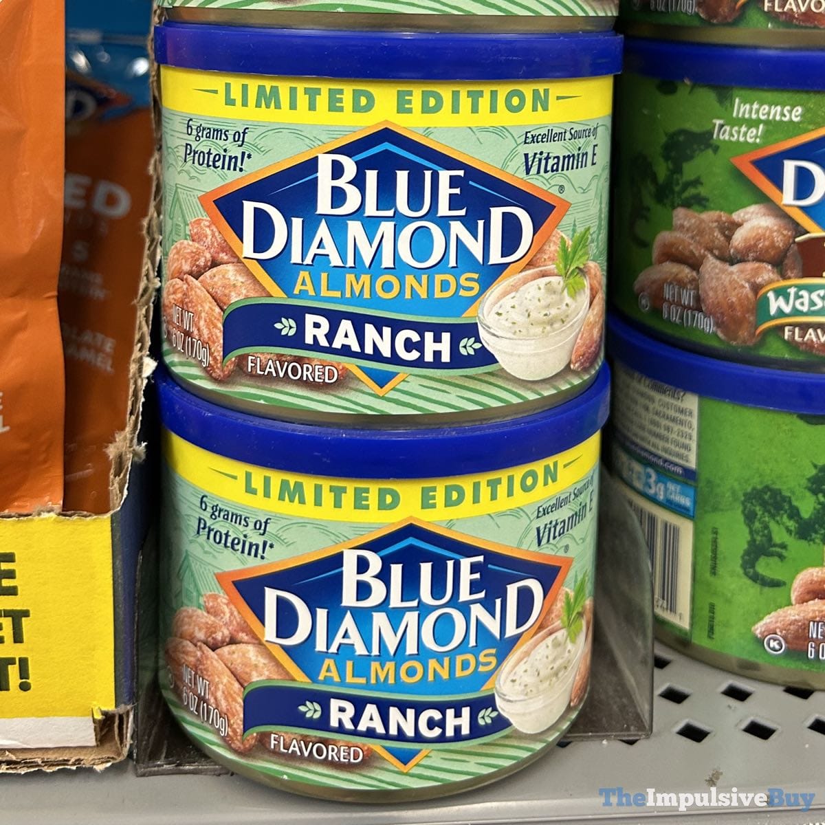 SPOTTED Limited Edition Blue Diamond Ranch Almonds The Impulsive Buy