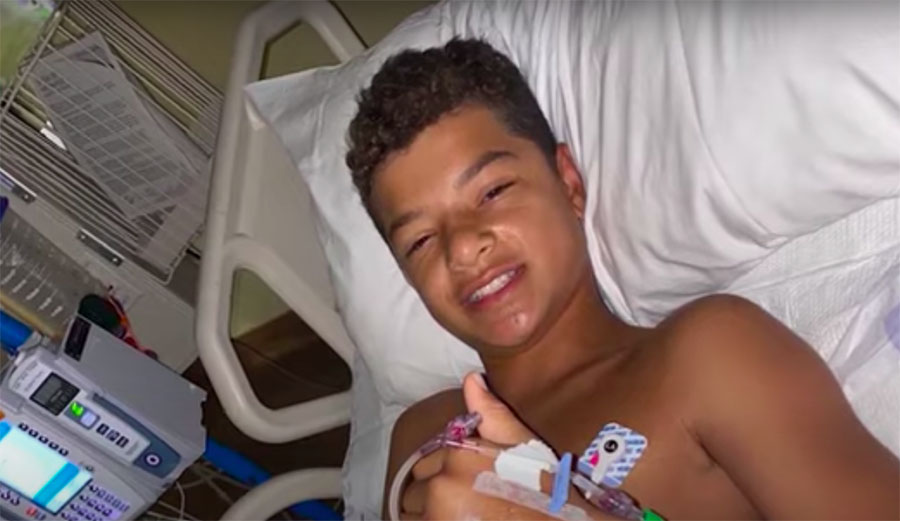 12YearOld Florida Boy Describes Being Attacked by Shark After Jumping