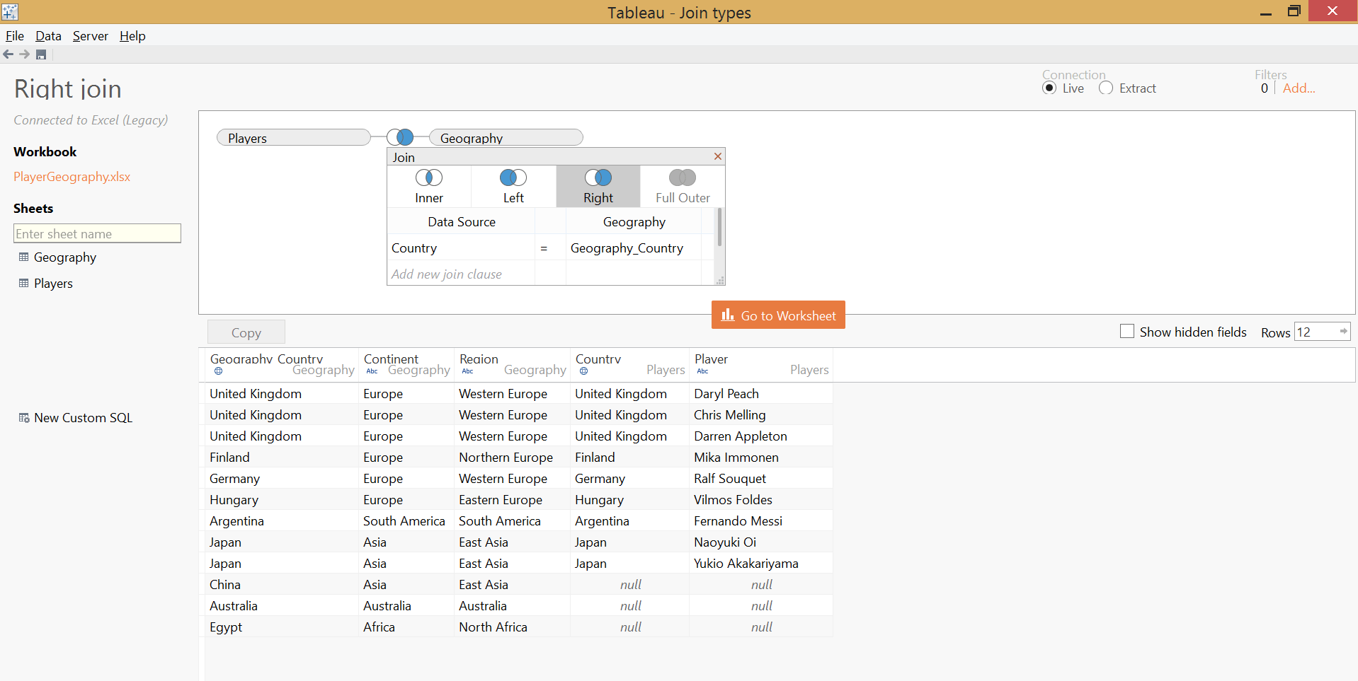 Joining data tables in Tableau and Alteryx The Information Lab