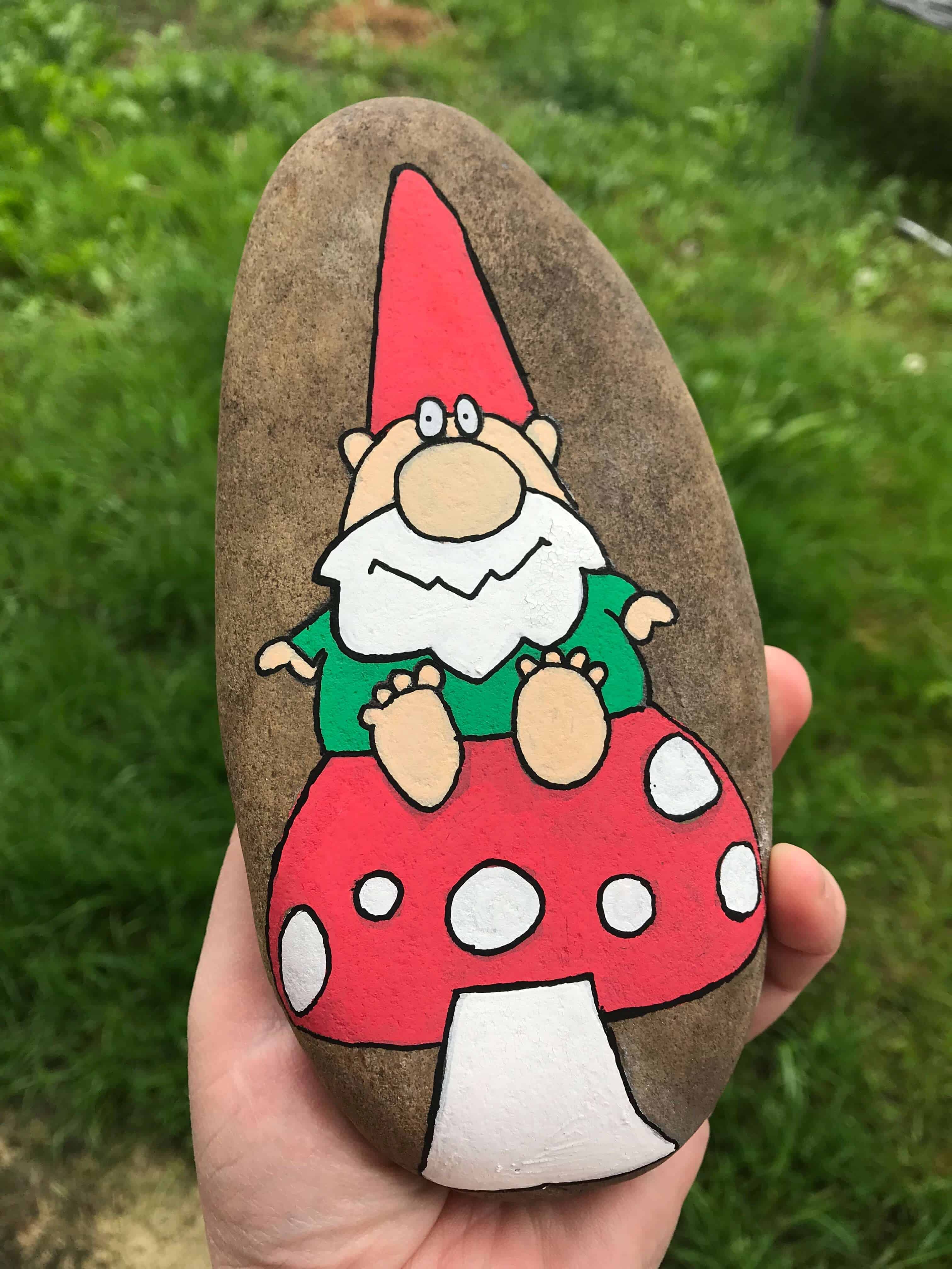 Super Cute Rock Gnome Craft · The Inspiration Edit