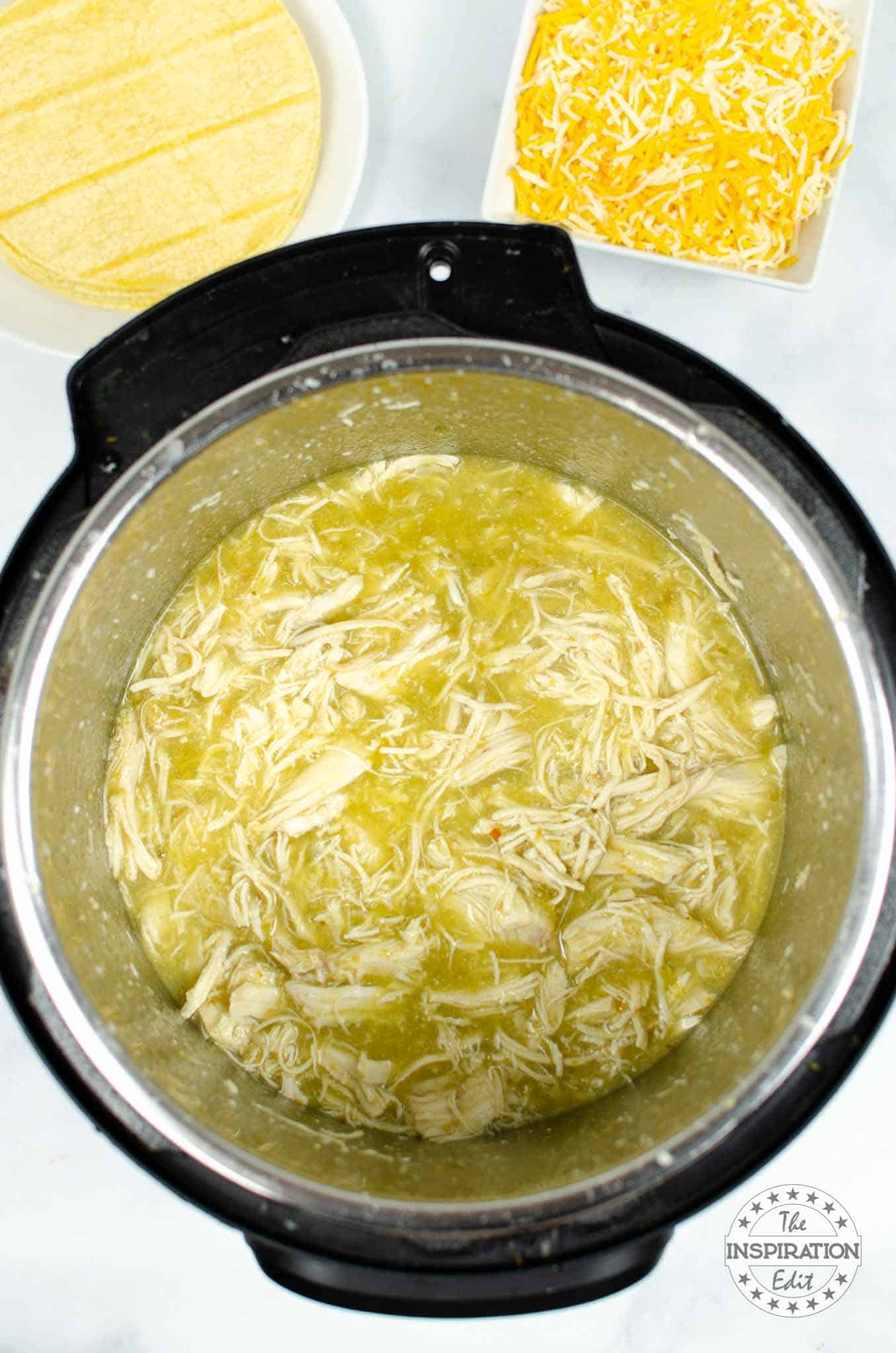 Instant Pot Chicken Enchilada Casserole The Instant Pot Table