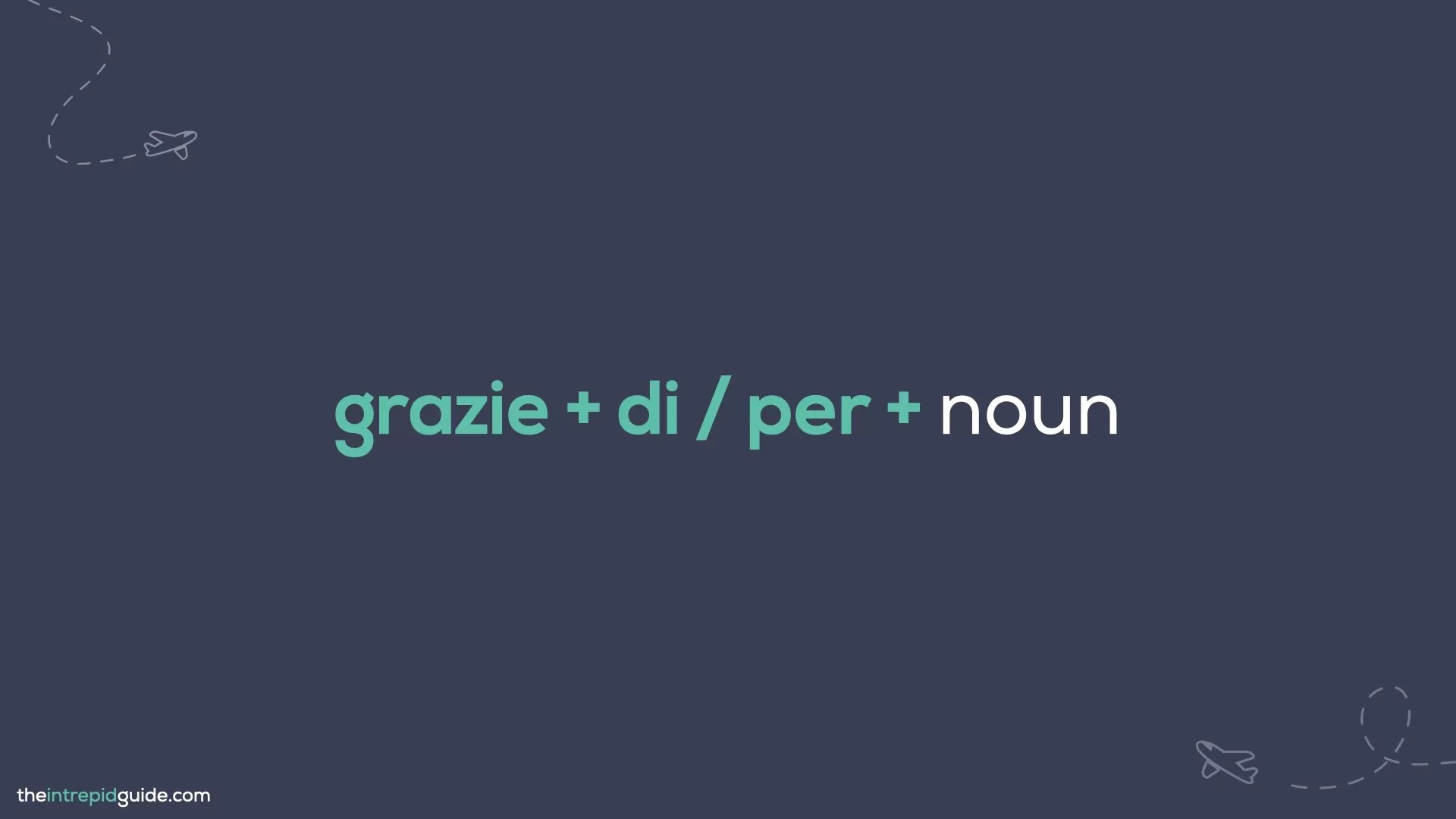 29 Better Ways to Say 'Thank You' in Italian Instead of ‘Grazie’ The