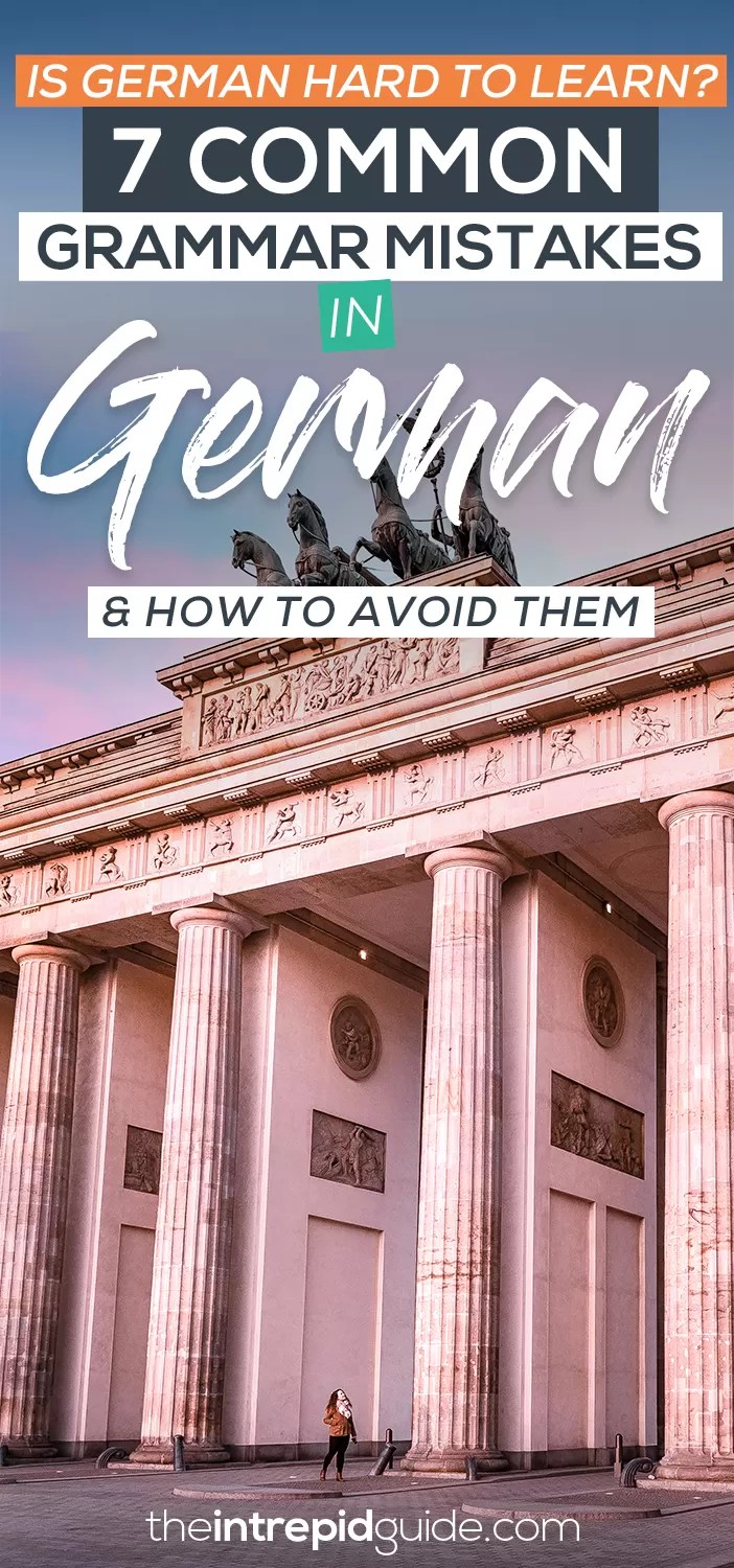 Is German Hard To Learn? PLUS 7 Common German Mistakes to Avoid The