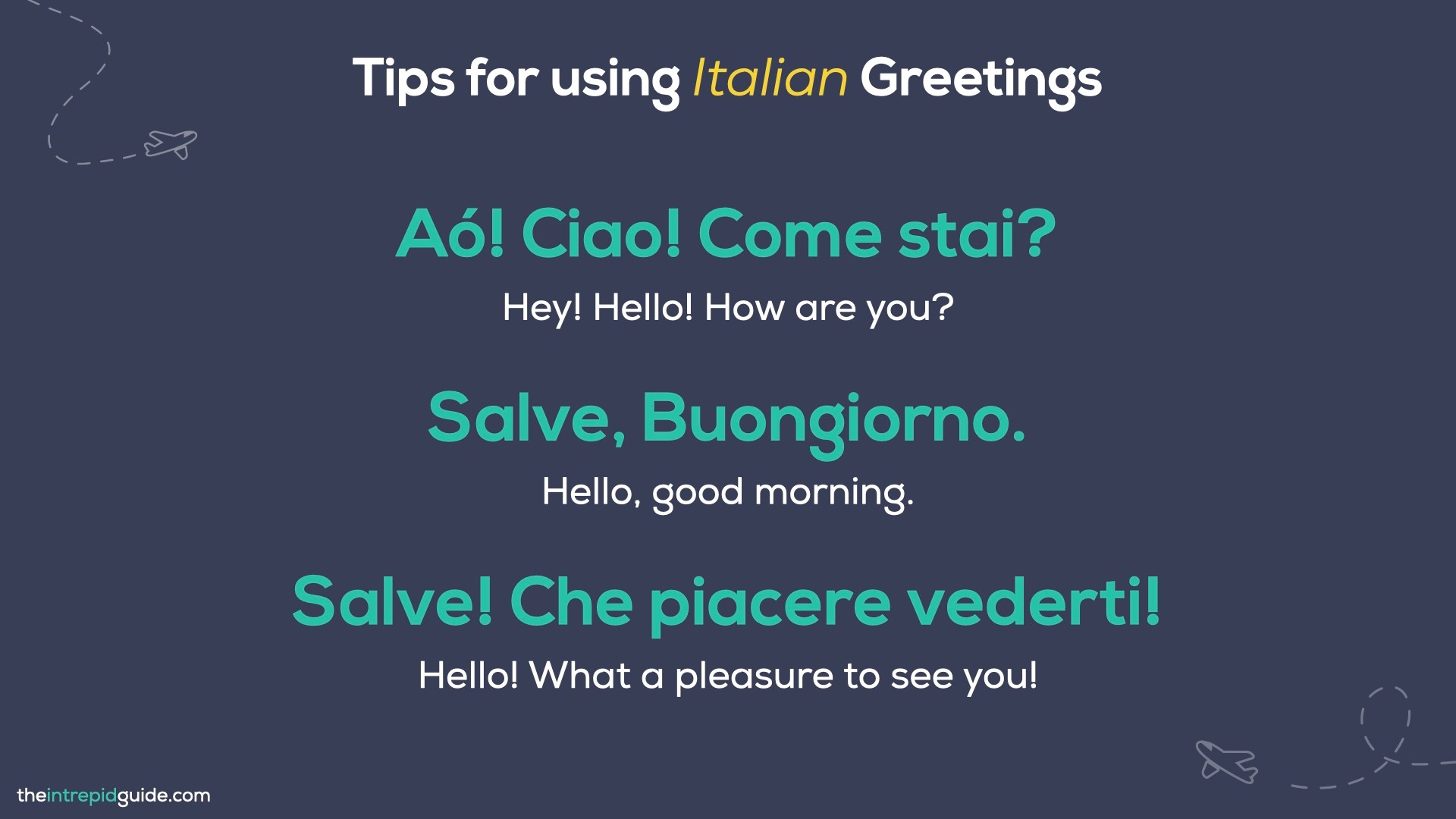 Download Your Guide to 10 Ways to say 'Hello' in Italian (CheatSheet
