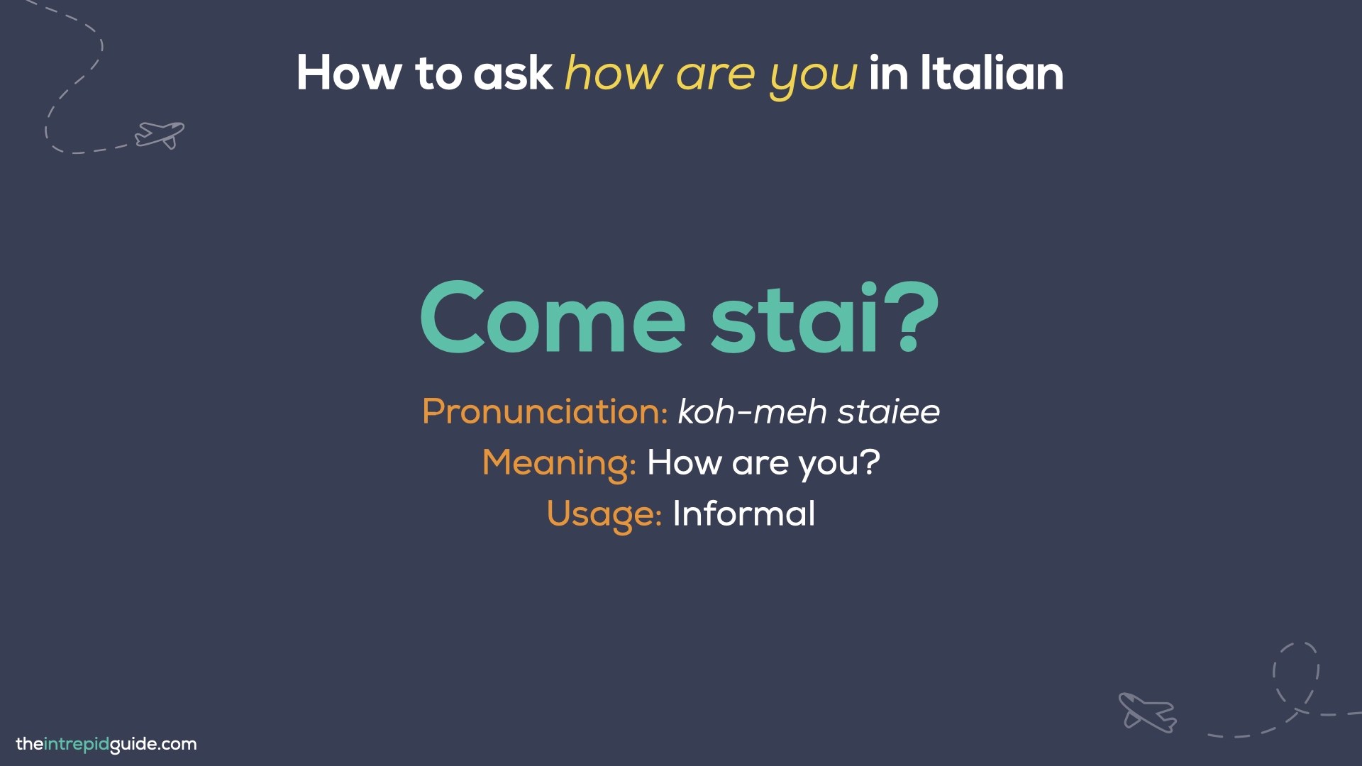 How to Say HOW ARE YOU in Italian // 5 Phrases & 10 Replies (PLUS Free