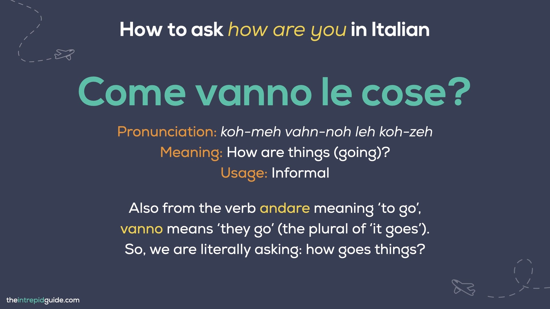 How to Say HOW ARE YOU in Italian // 5 Phrases & 10 Replies (PLUS Free