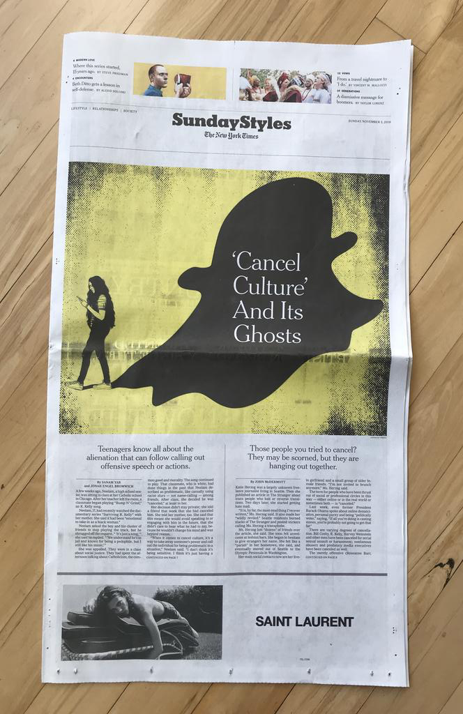 Anthony Freda Covers NYT Sunday Styles