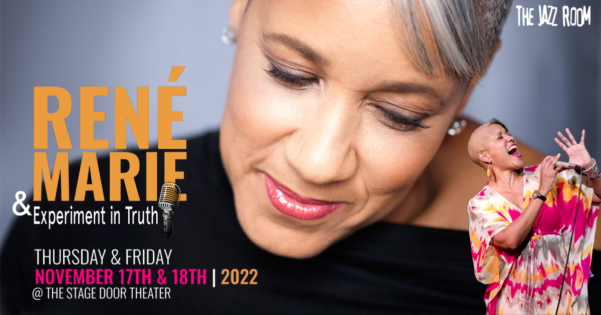 JAZZ ROOM presents Vocalist René Marie & Experiment in Truth JazzArts