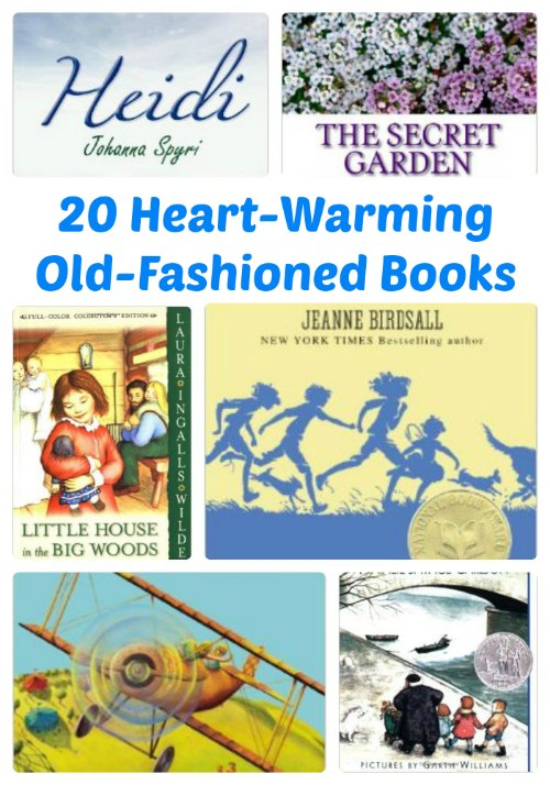 20 HeartWarming Old Fashioned Books for Kids