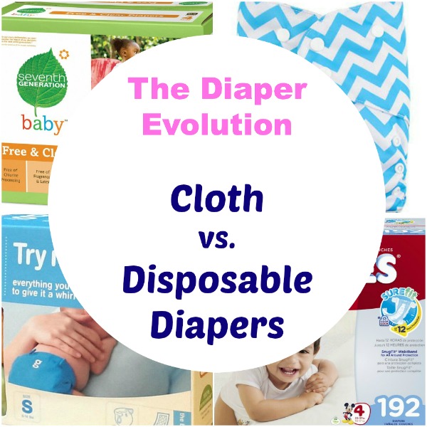 The Diaper Evolution Cloth vs Disposable Diapers