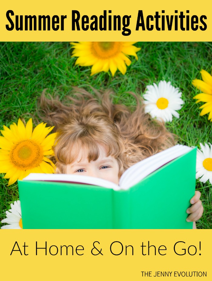 Summer Reading Activities At Home or On the Go! The