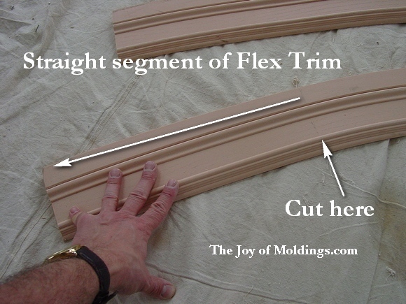 Flexible moldings