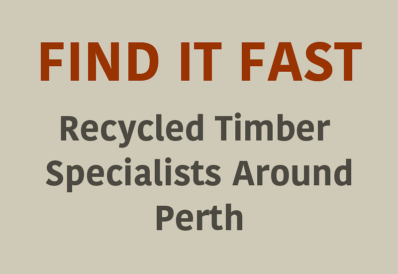 28 Perth Salvage Yards and Recycled Building Materials Suppliers in WA