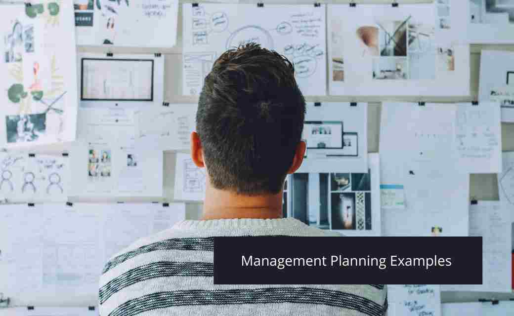 Management Planning Examples Planning Process And Types Of Plans