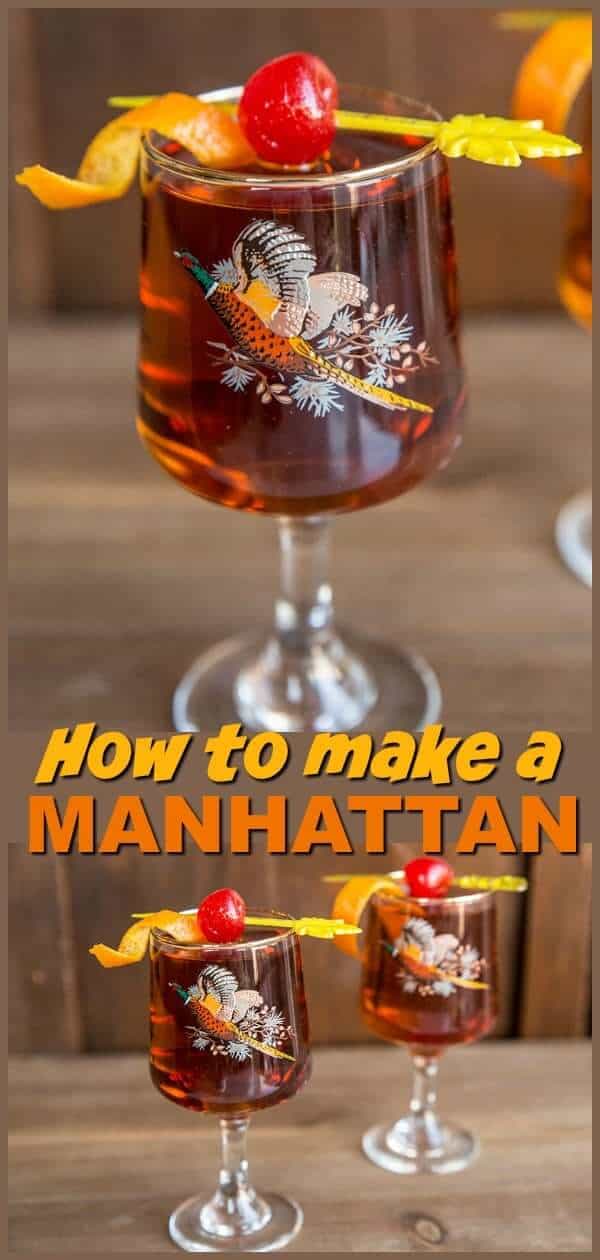 Manhattan Cocktail Drink Recipe The Kitchen Magpie