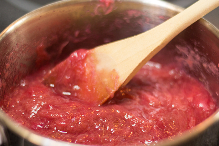 Rhubarb Compote (Rhabarberkompott) • The Kitchen Maus