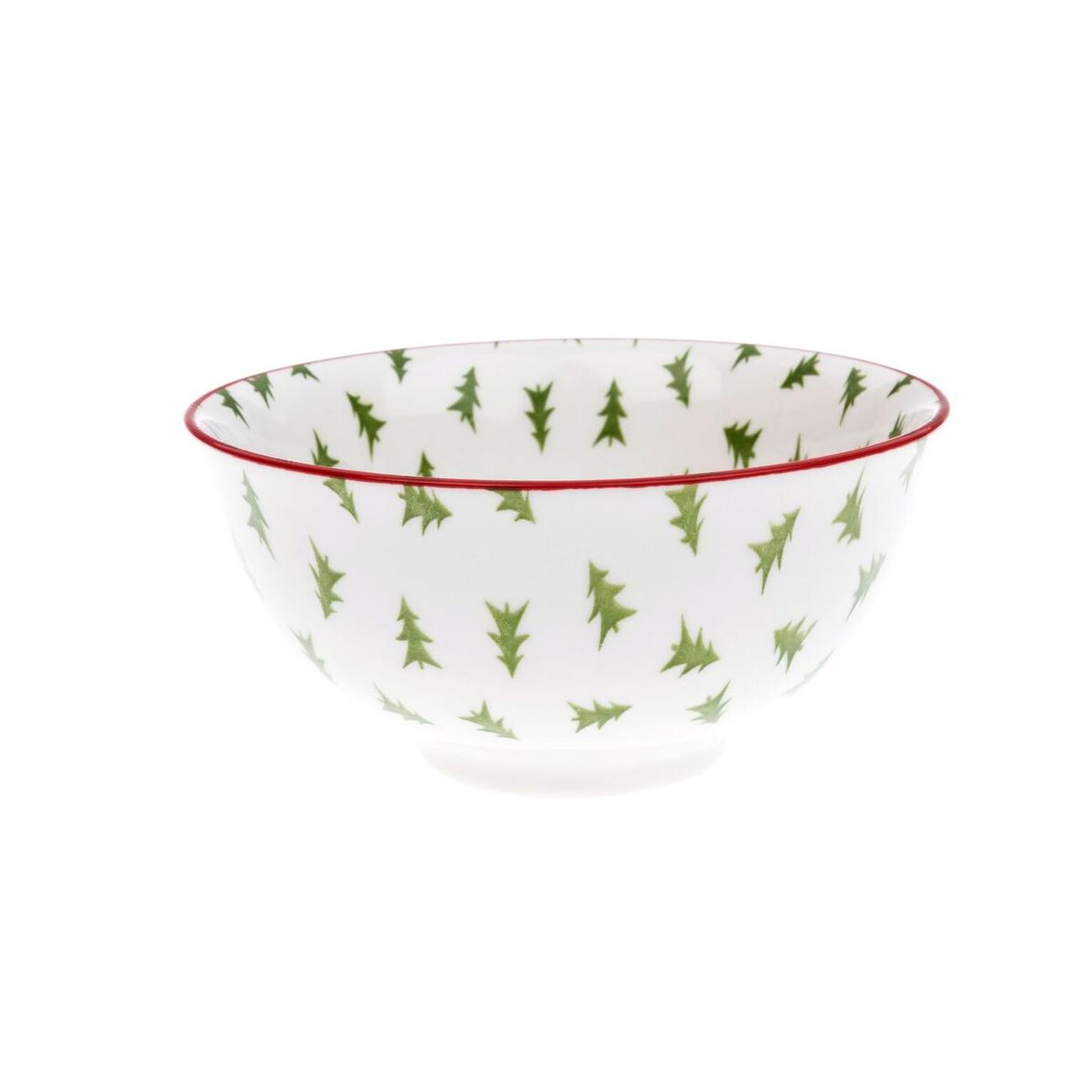 Sophie Allport Christmas Trees Nibbles Bowl
