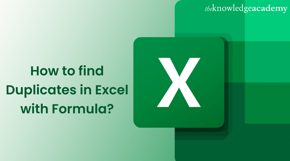 How to find Duplicates in Excel and remove it with formula & e.g.