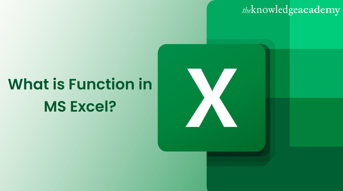 What is a Function in MS Excel and How to Use Them Effectively