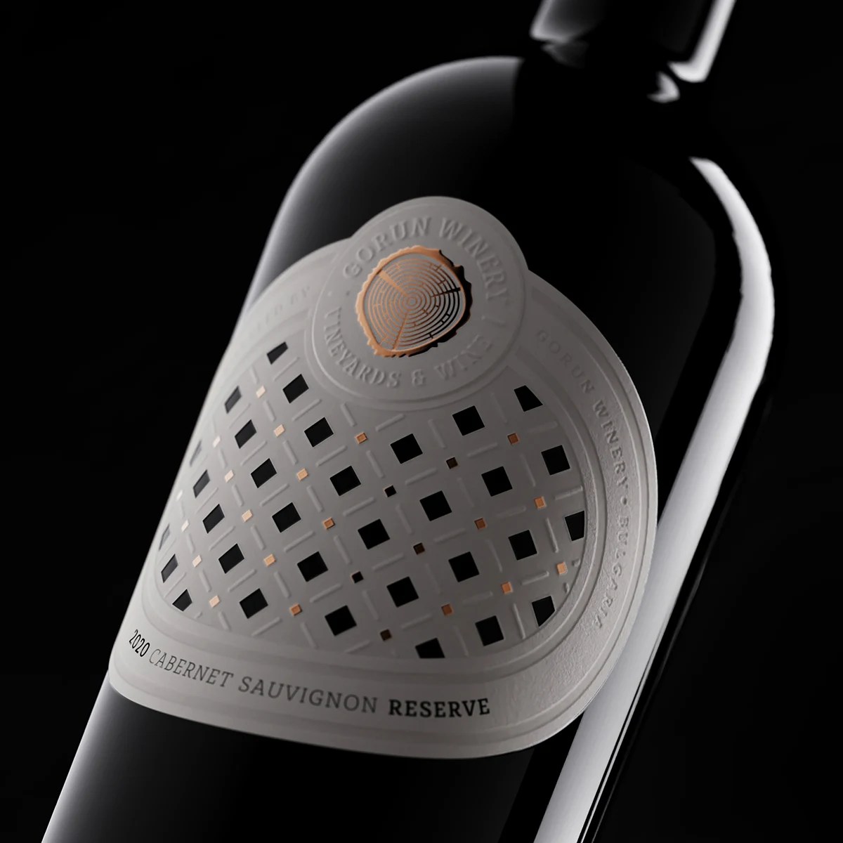 Gorun Reserve Wine Label Design Wine label designs