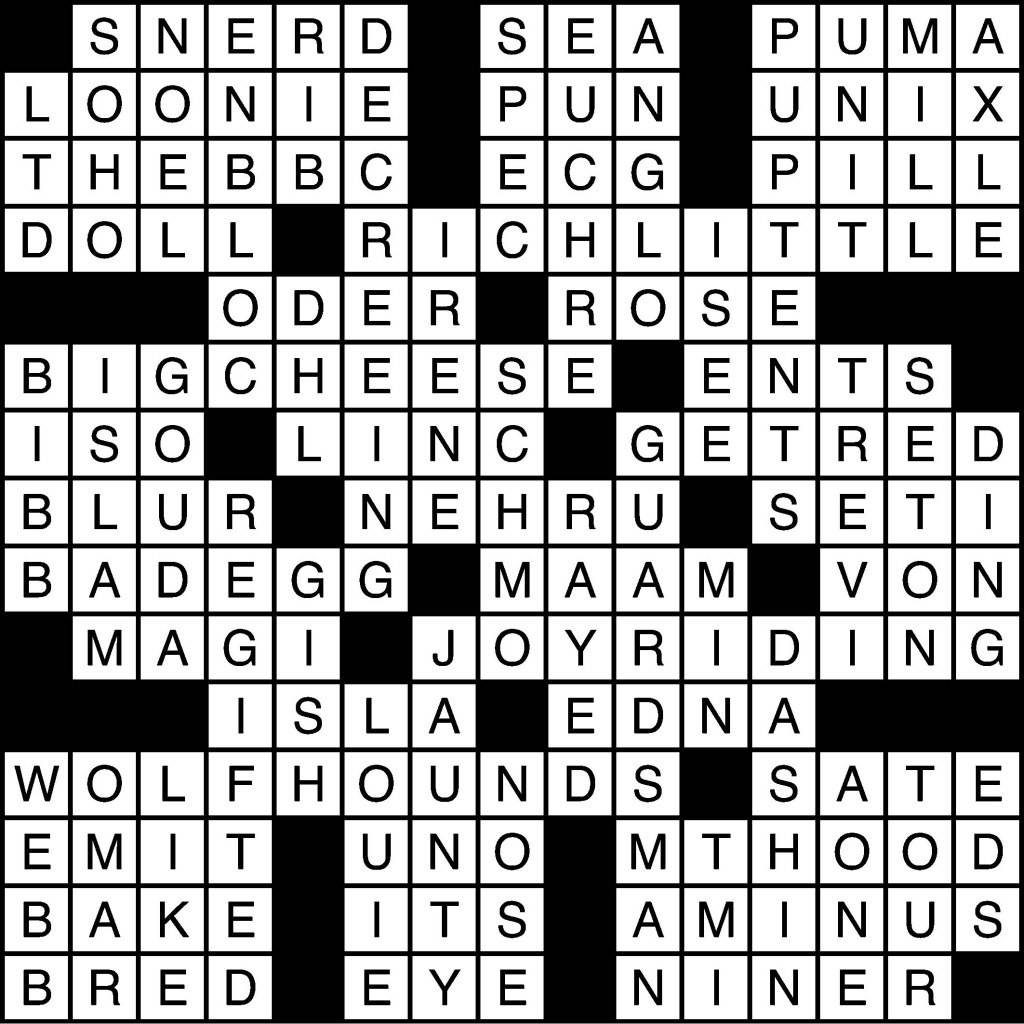 Feb. 26 crossword solutions The Lantern