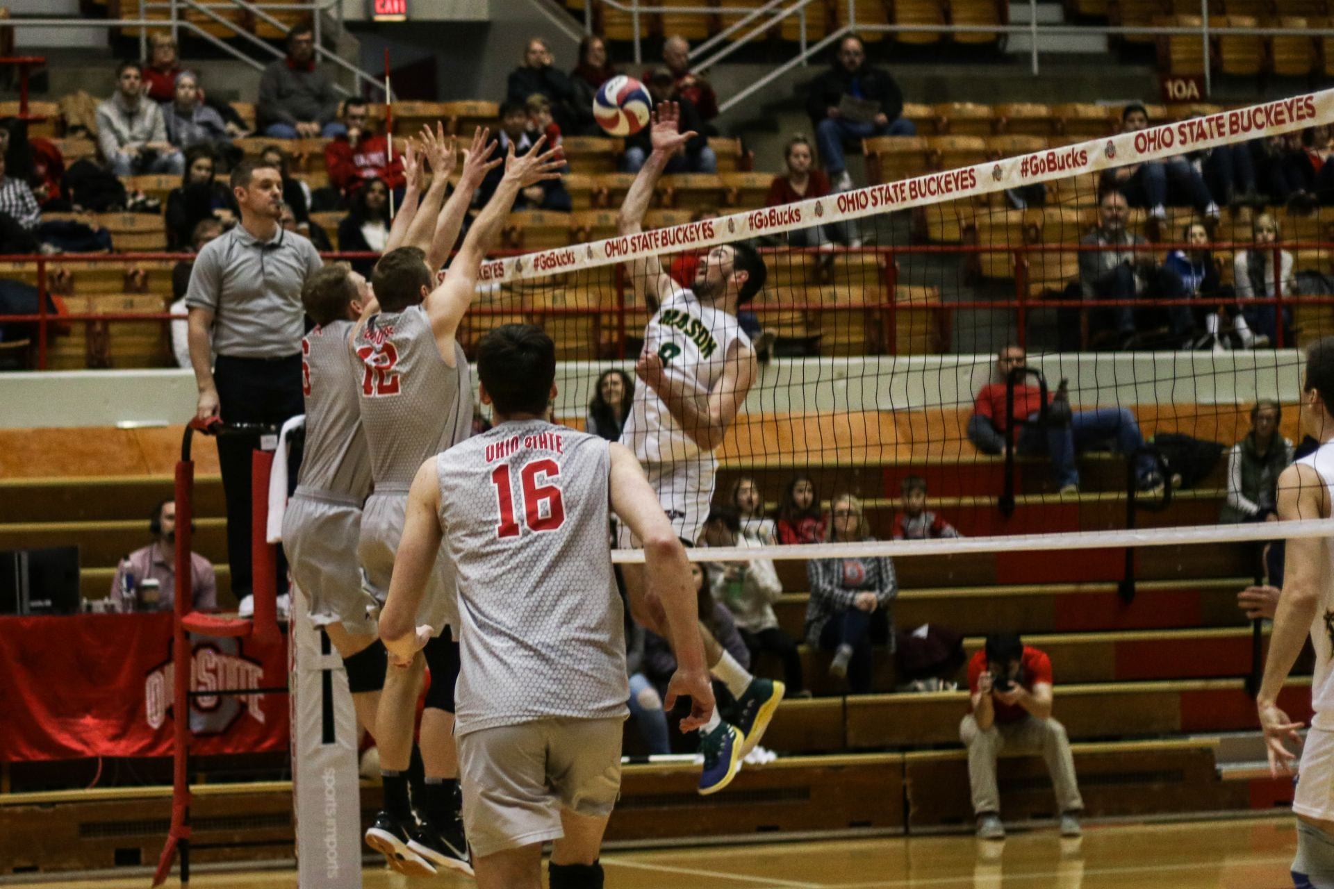 Men’s Volleyball Ohio State dominant in sweep of LeesMcRae The Lantern