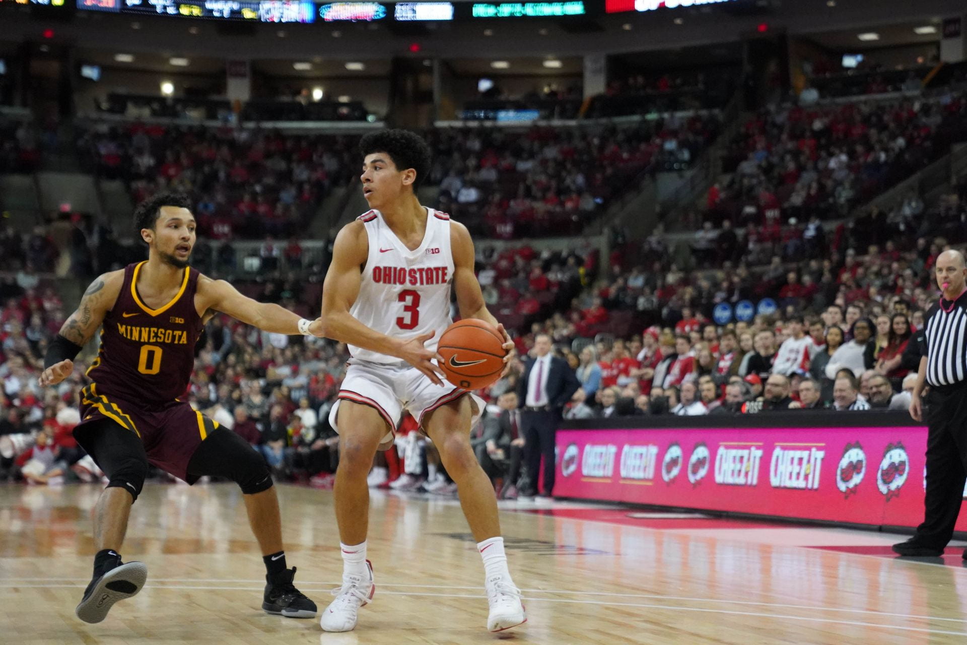 Men’s Basketball D.J. Carton to miss Indiana game, possibly more time