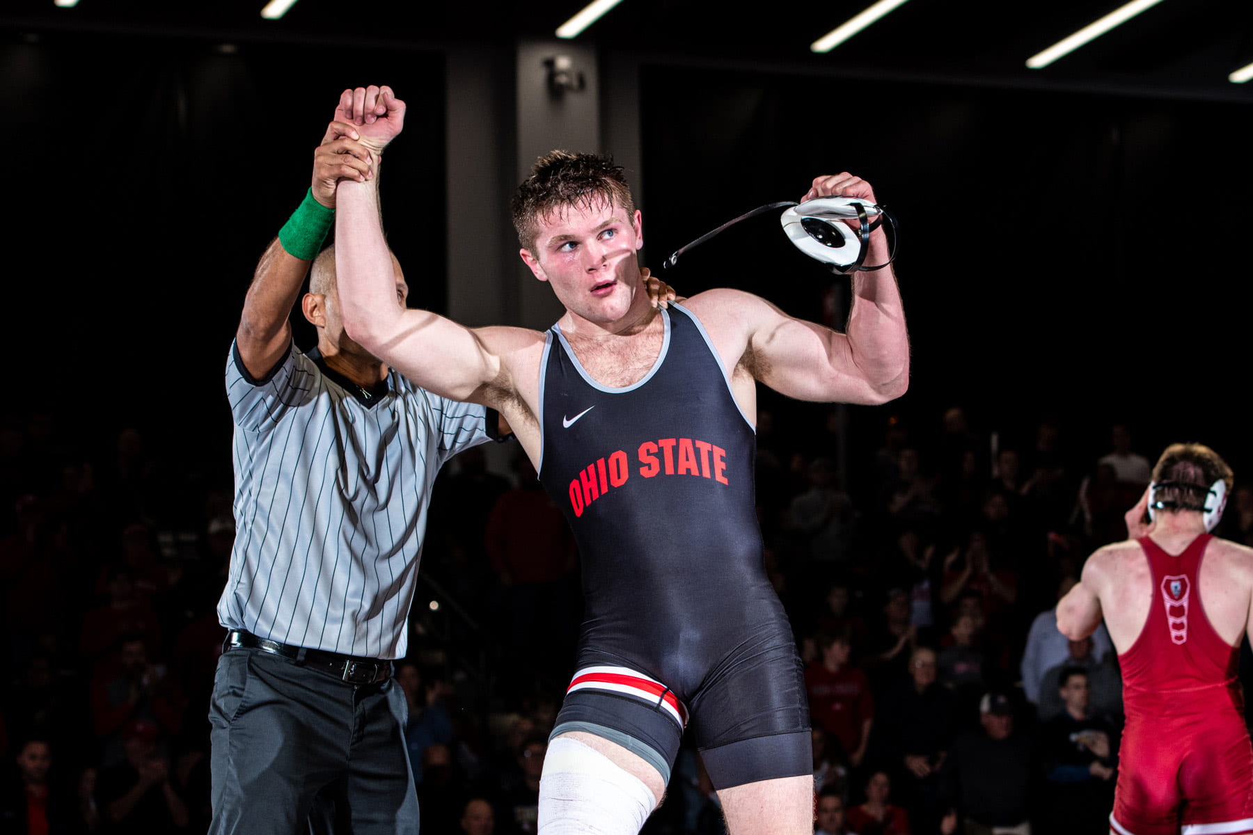 Three wrestlers pursue mastery of mat and degrees