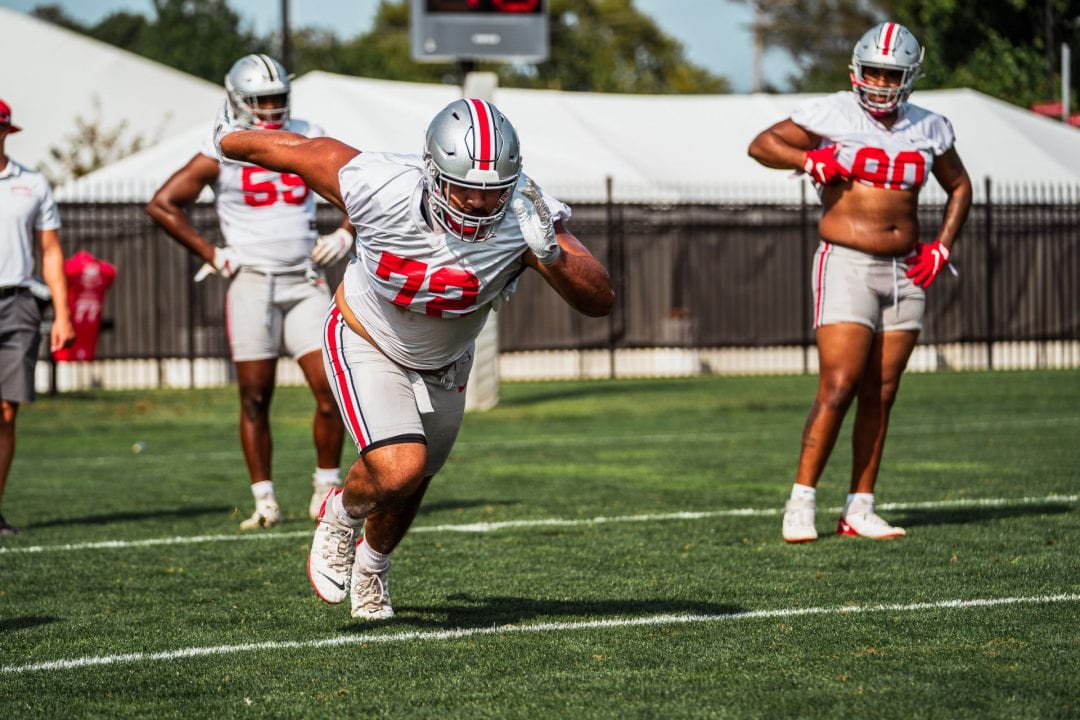 Football Tommy Togiai prepares to be Ohio State’s defensive anchor inside