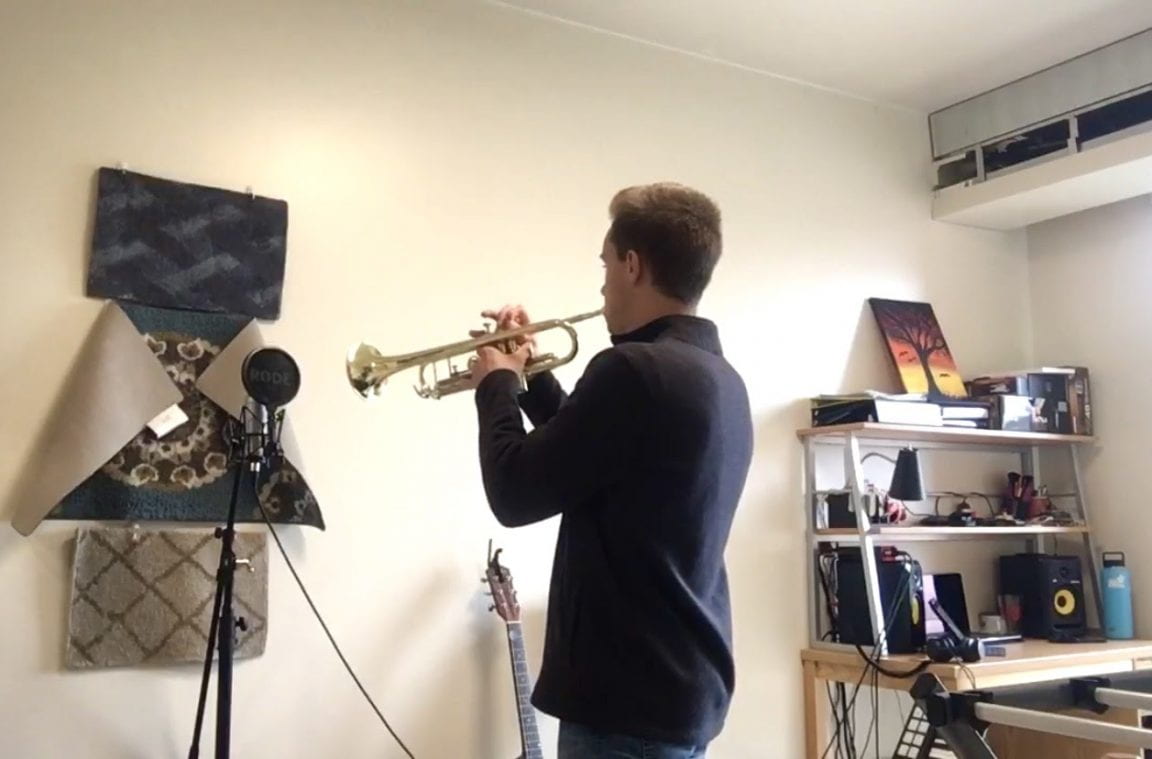 Ohio State student Adam Paddock builds music career out of dorm room