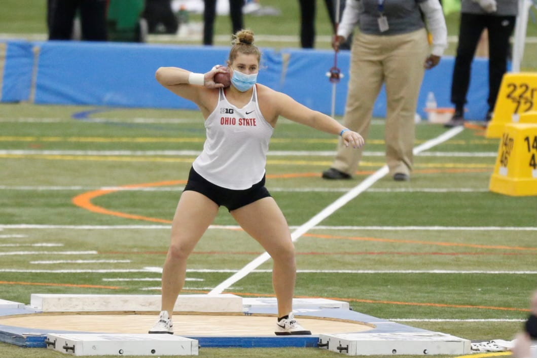 Track and Field Adelaide Aquilla wins women’s shot put title at NCAA