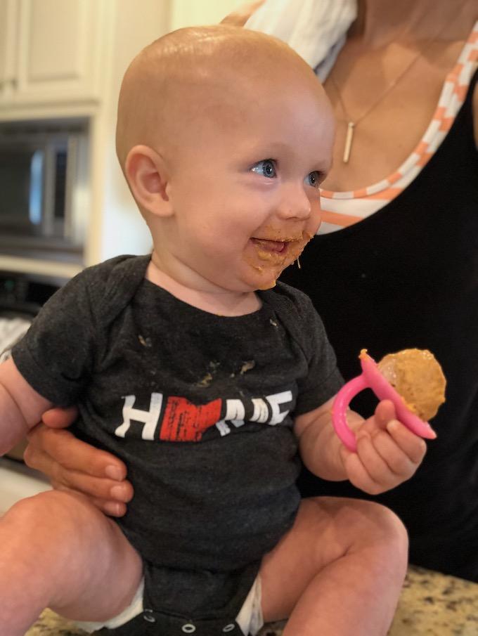 Introducing Peanut Butter to Babies