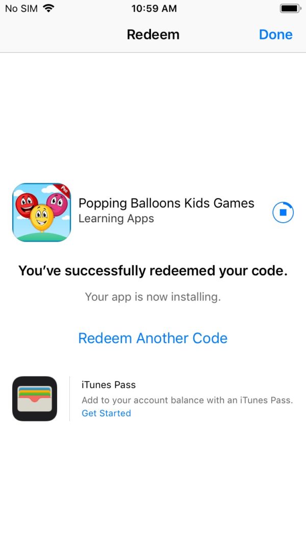 How to redeem a paid app promo code on iPhone/iPad The Learning Apps