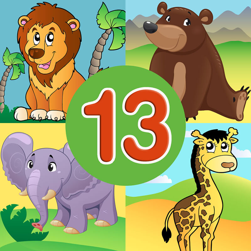 Animal Quiz 13 Online for Kids