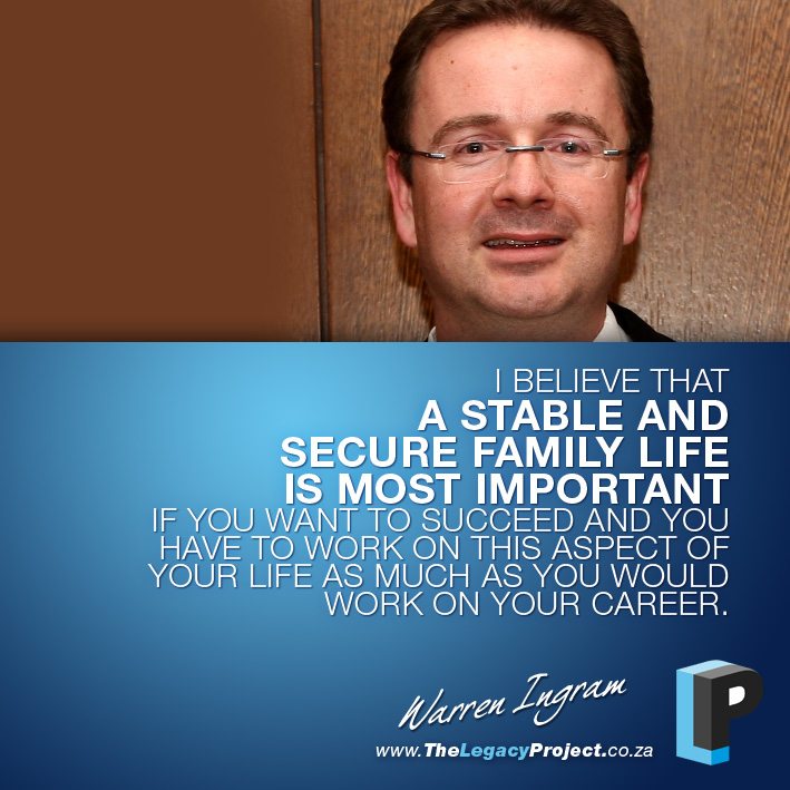 Warren Ingram Award Winning Wealth Manager